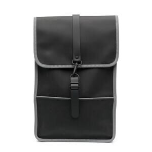 Rains Backpack Reflective Black Reflective 14090 Waterproof New With Tags